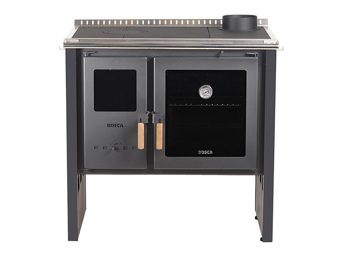 COCINA A LEÑA BOSCA HESTIA CHARCOAL 3