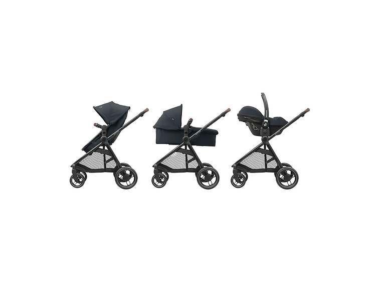 COCHE TRAVEL SYSTEM ZELIA 3 ESSENTIAL GRAPHITE 7