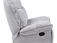 BERGERE VYS SPA MILLENIUM WHITE ACERO FELPA BLANCO INVIERNO MECEDOR GIRATORIO Y RECLINABLE - Miniatura 5