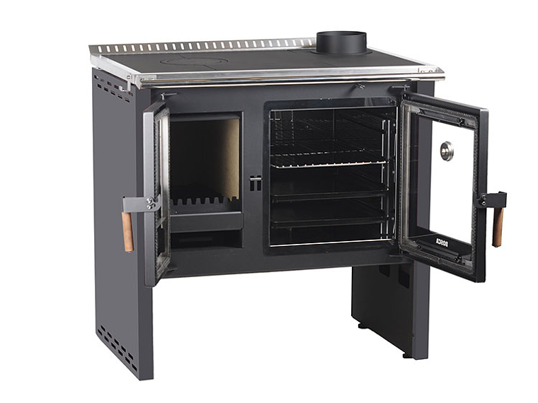 COCINA A LEÑA BOSCA HESTIA CHARCOAL 7