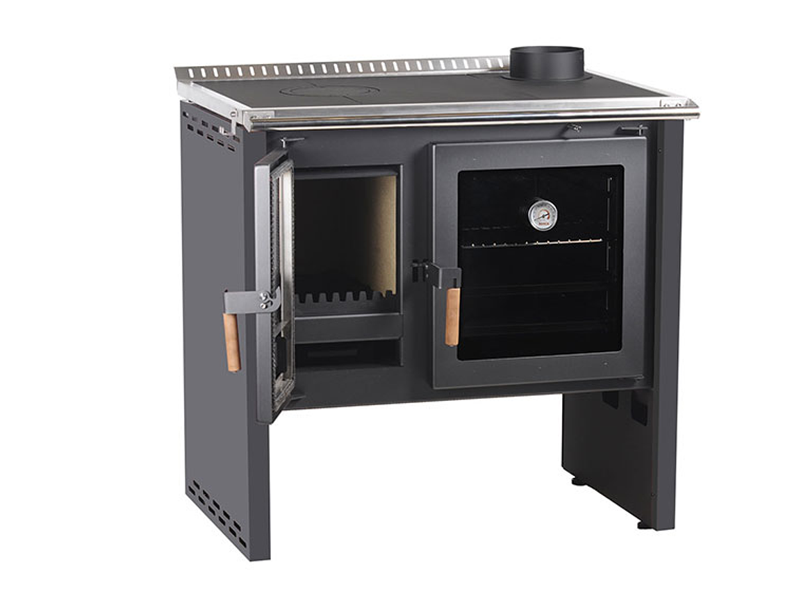 COCINA A LEÑA BOSCA HESTIA CHARCOAL 8