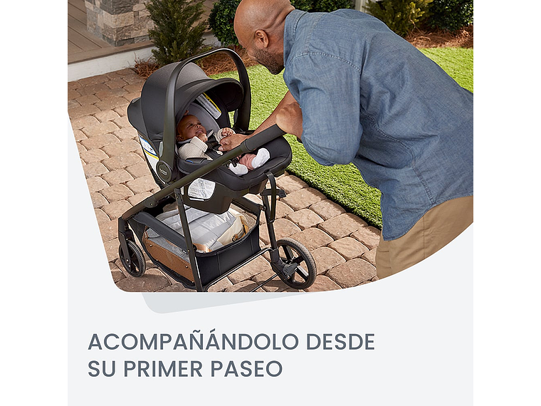 COCHE TRAVEL SYSTEM BROOK-WILLOW ONIX GLACIER BRITAX 8