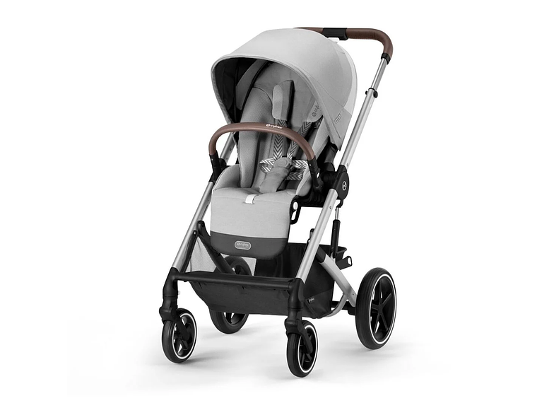 COCHE TRAVEL SYSTEM BALIOS S LUX 3.0 SLV L.GREY + ATON S2 + BASE 2