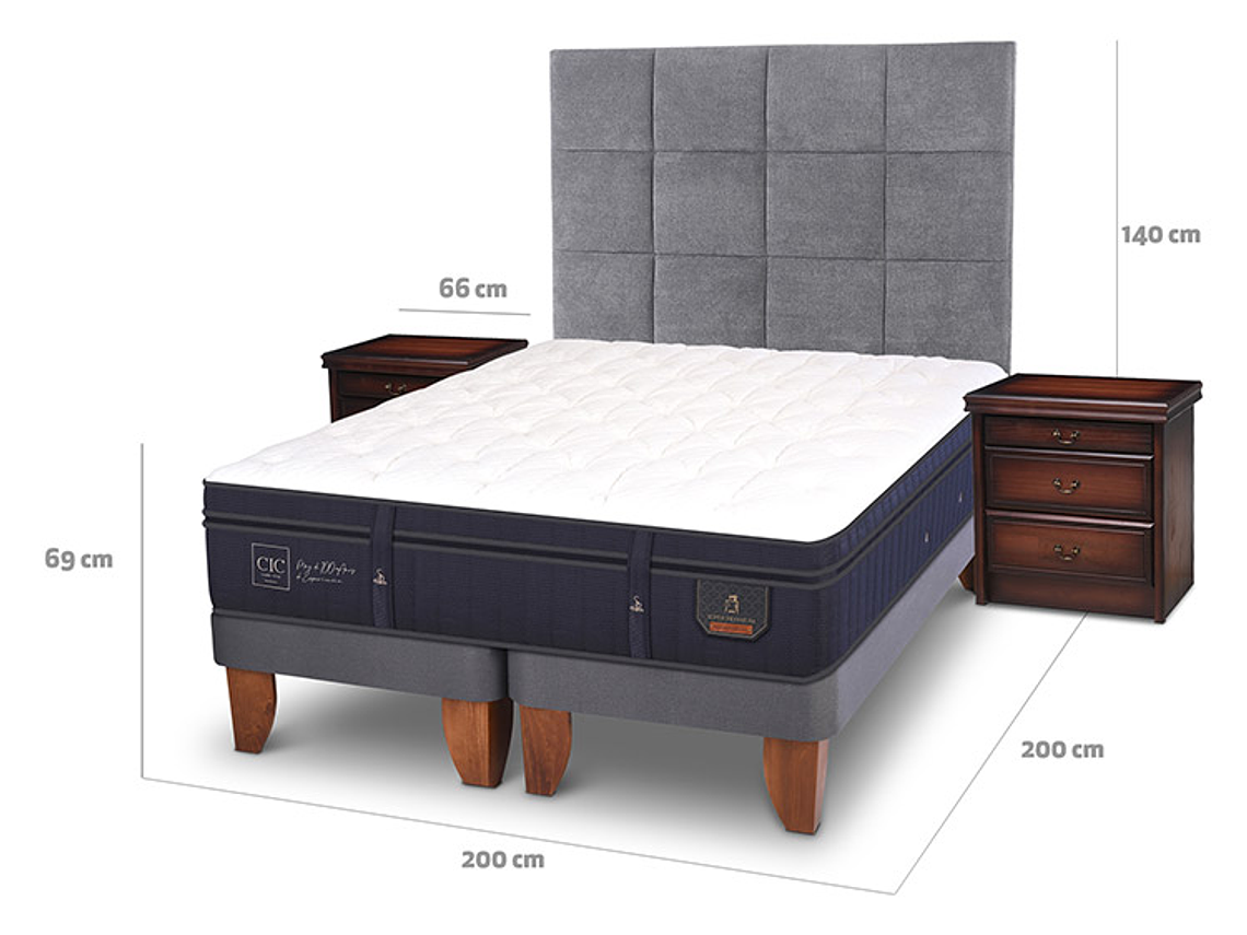 CAMA EUROPEA CIC SUPER PREMIUM SUPER KING + SET TAMESIS 3