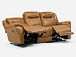 SOFÁ RECLINABLE RIMINI 3 CUERPOS ELÉCTRICO CUERO WHISKEY - Miniatura 7