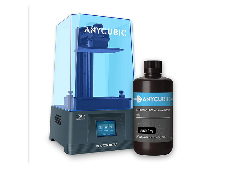 IMPRESORA 3D ANYCUBIC PHOTON ULTRA + RESINA UV GRIS 1