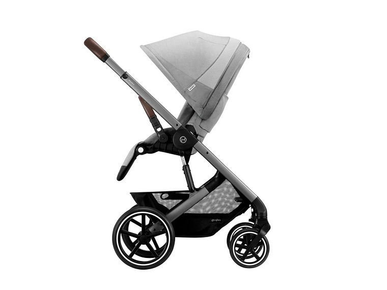 COCHE TRAVEL SYSTEM BALIOS S LUX 3.0 SLV L.GREY + ATON S2 + BASE 6