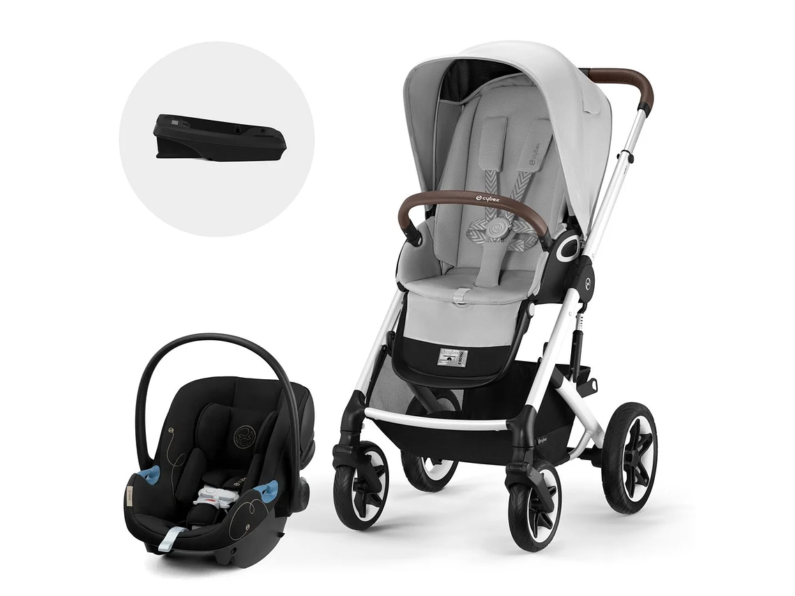 COCHE TRAVEL SYSTEM BALIOS S SLV LG + ATON G + BASE 1