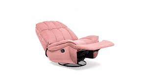 BERGERE MILLENIUM PINK: MECEDOR, GIRATORIO Y RECLINABLE