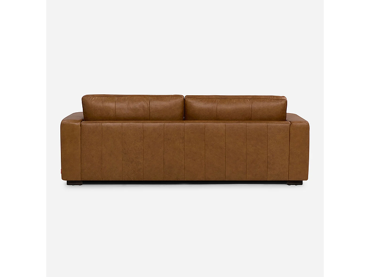 SOFÁ ROSEN TARANNA 3,5 CUERPOS CUERO CAMEL 2