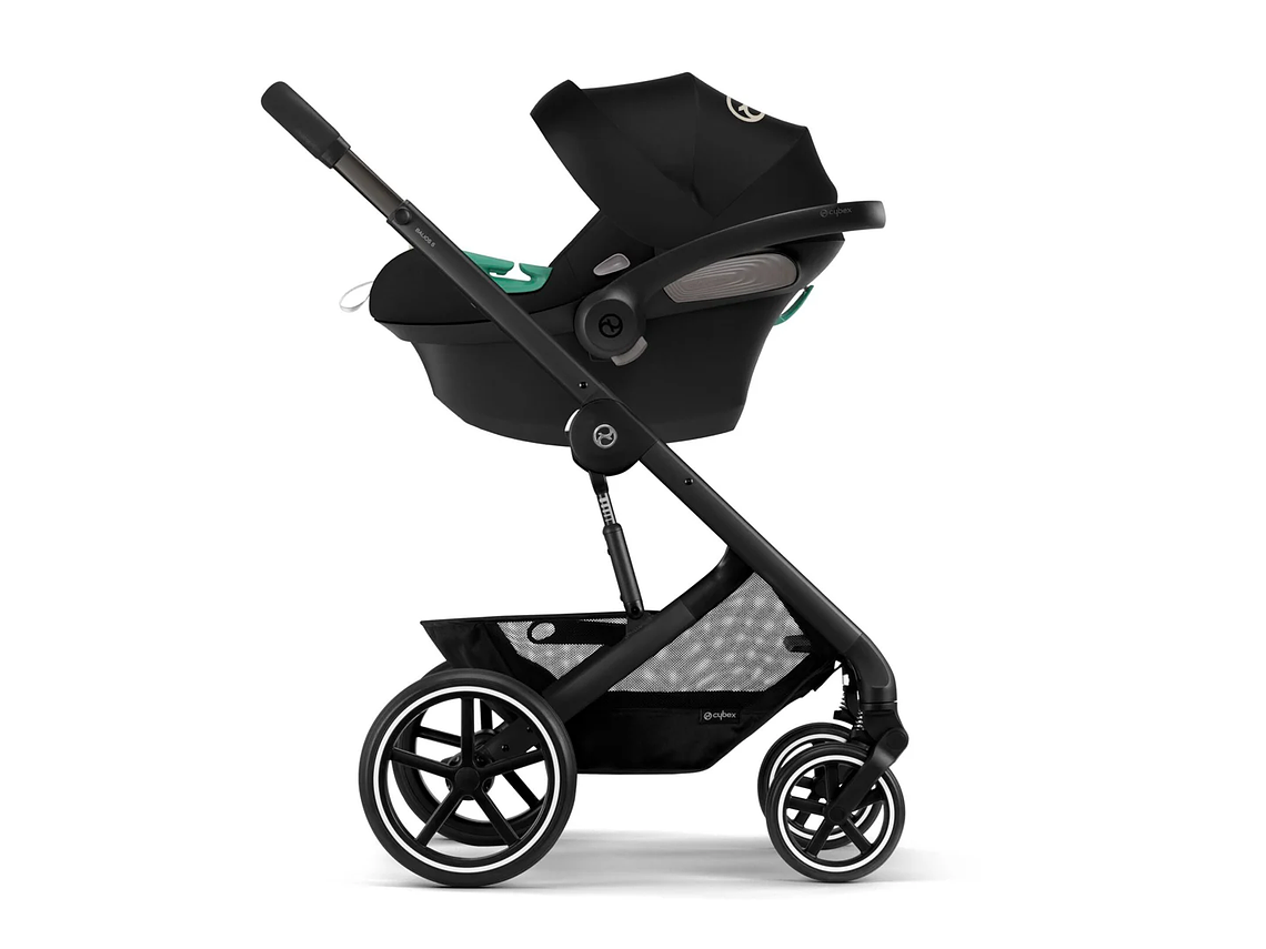COCHE TRAVEL SYSTEM BALIOS S LUX 3.0 BLK MB + ATON B2 + BASE 6