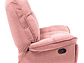 BERGERE MILLENIUM PINK: MECEDOR, GIRATORIO Y RECLINABLE - Miniatura 6