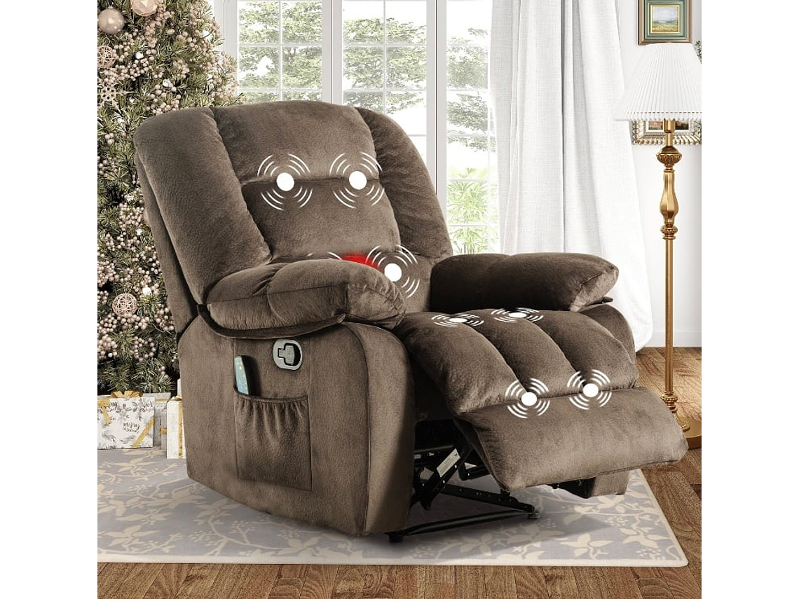 BERGERE RECLINABLE CON MASAJEADOR MANUAL BLADEN DE CR0504QF51D 1