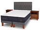JUEGO DE DORMITORIO CIC CAMA EUROPEA GRAND PREMIUM KING + SET KAVERY - Miniatura 2