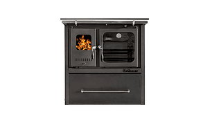 COCINA A LEÑA ALCAZAR EUROPEA M80 GRIS