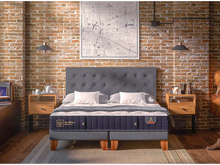 CAMA EUROPEA CIC PREMIUM SUPER KING + SET TAMESIS 9