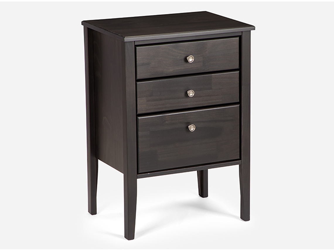 JUEGO DE DORMITORIO ROSEN CAMA EUROPEA DRIVEN SÚPER KING GRAFITO + SET ISSEY NIEBLA 3