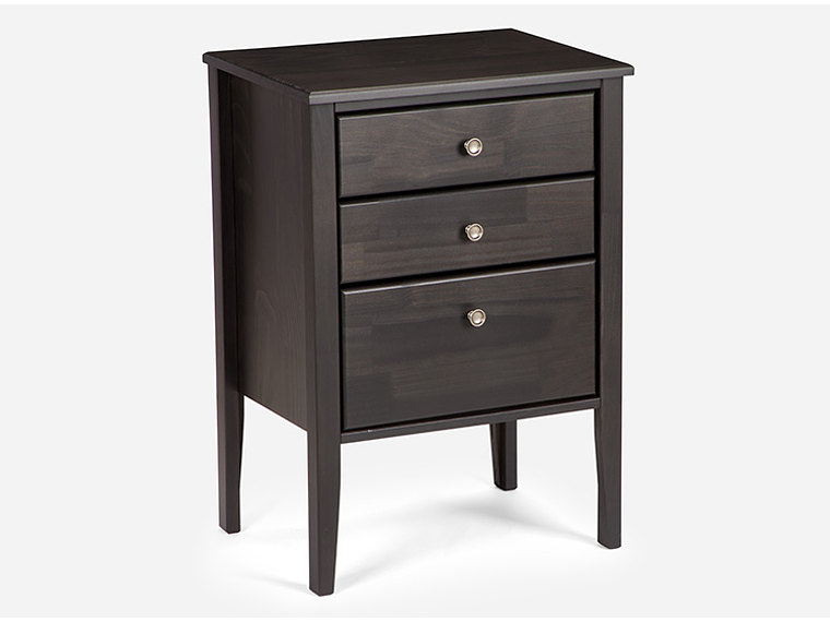 JUEGO DE DORMITORIO ROSEN CAMA EUROPEA DRIVEN SÚPER KING GRAFITO + SET ISSEY NIEBLA 3