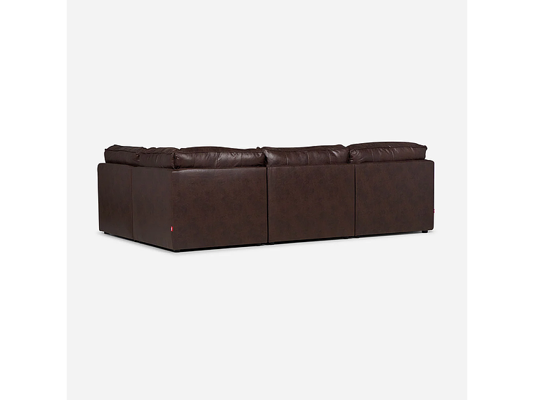 SOFÁ ROSEN CHARLY MARRÓN MODULAR 4 PIEZAS 2