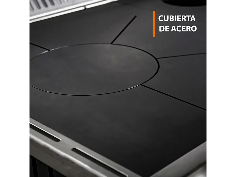  COCINA A LEÑA ALCAZAR S900 GRIS 7