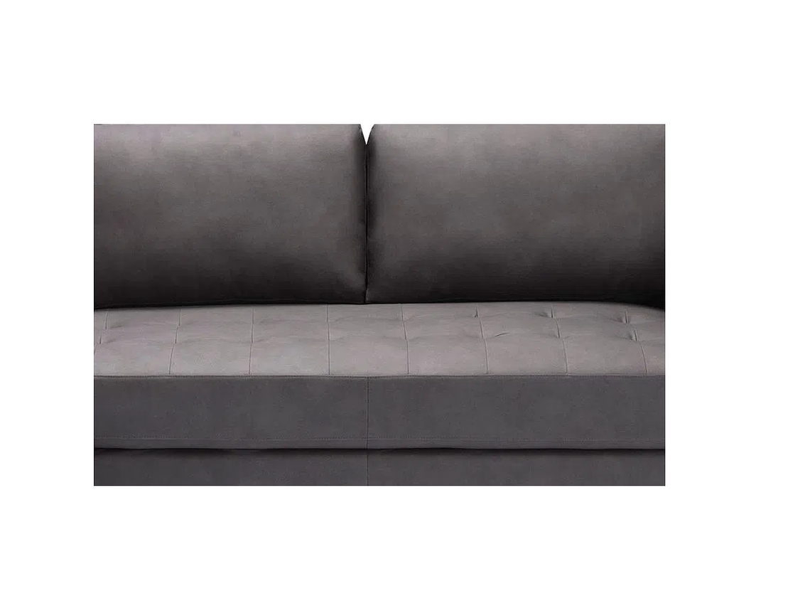 SOFÁ SECCIONAL ROSEN ROXTON DERECHO 2 CUERPOS CARBON CHARCOAL 3