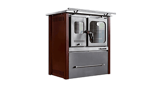 COCINA A LEÑA ALCAZAR EUROPEA M70 BURDEO