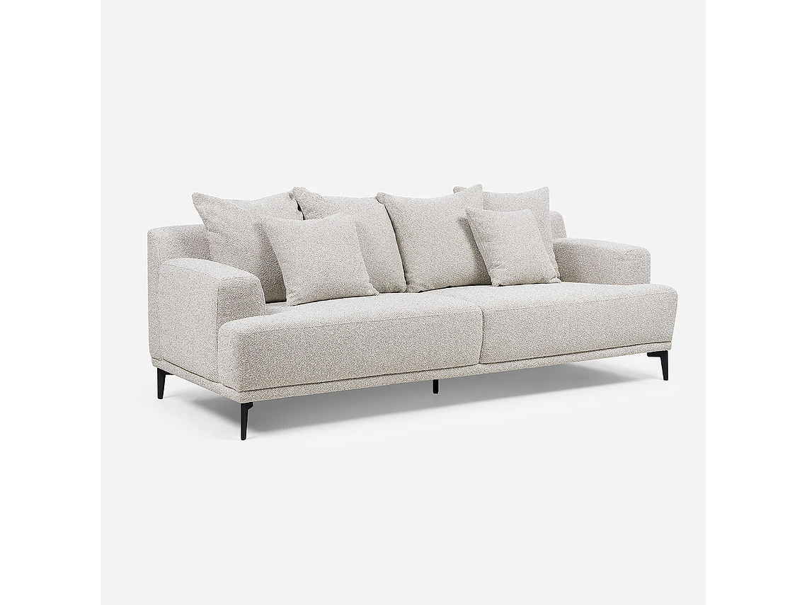 SOFÁ SOHO 3 CUERPOS TELA CRUDO 7