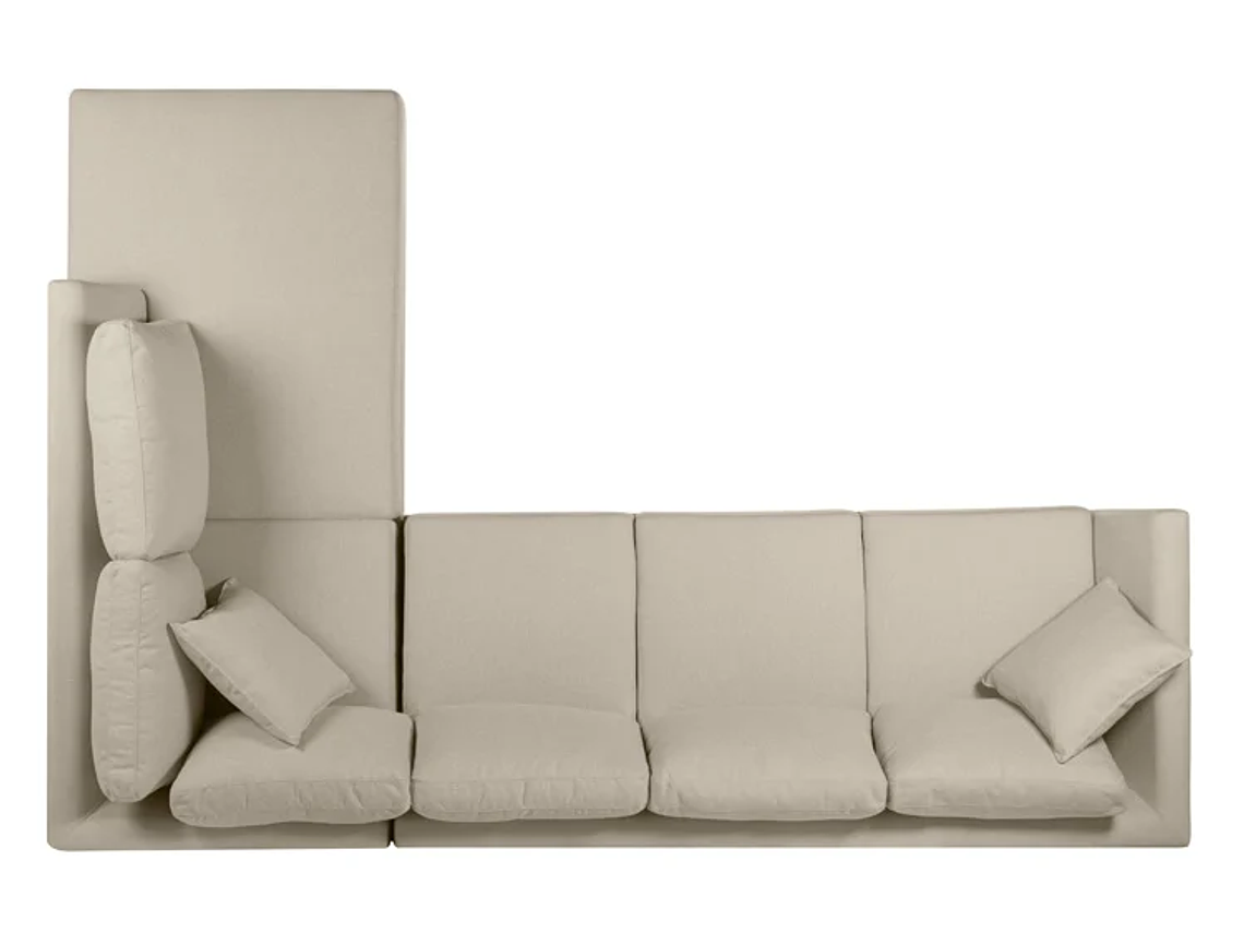 SOFÁ SECCIONAL ROSEN CARTER DERECHO 5 CUERPOS 5