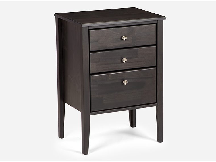 JUEGO DE DORMITORIO ROSEN CAMA EUROPEA DRIVEN KING + MADERAS NOLITA GRAFITO 3