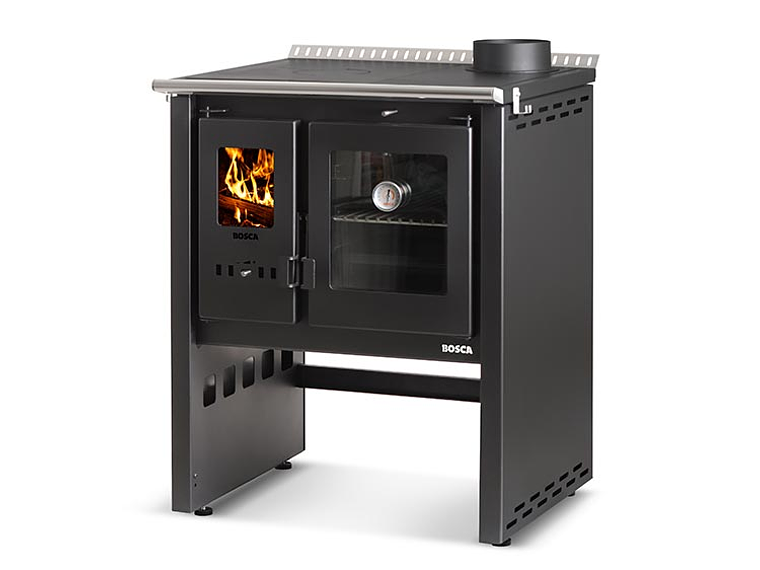 COCINA A LEÑA BOSCA ARES CHARCOAL 2