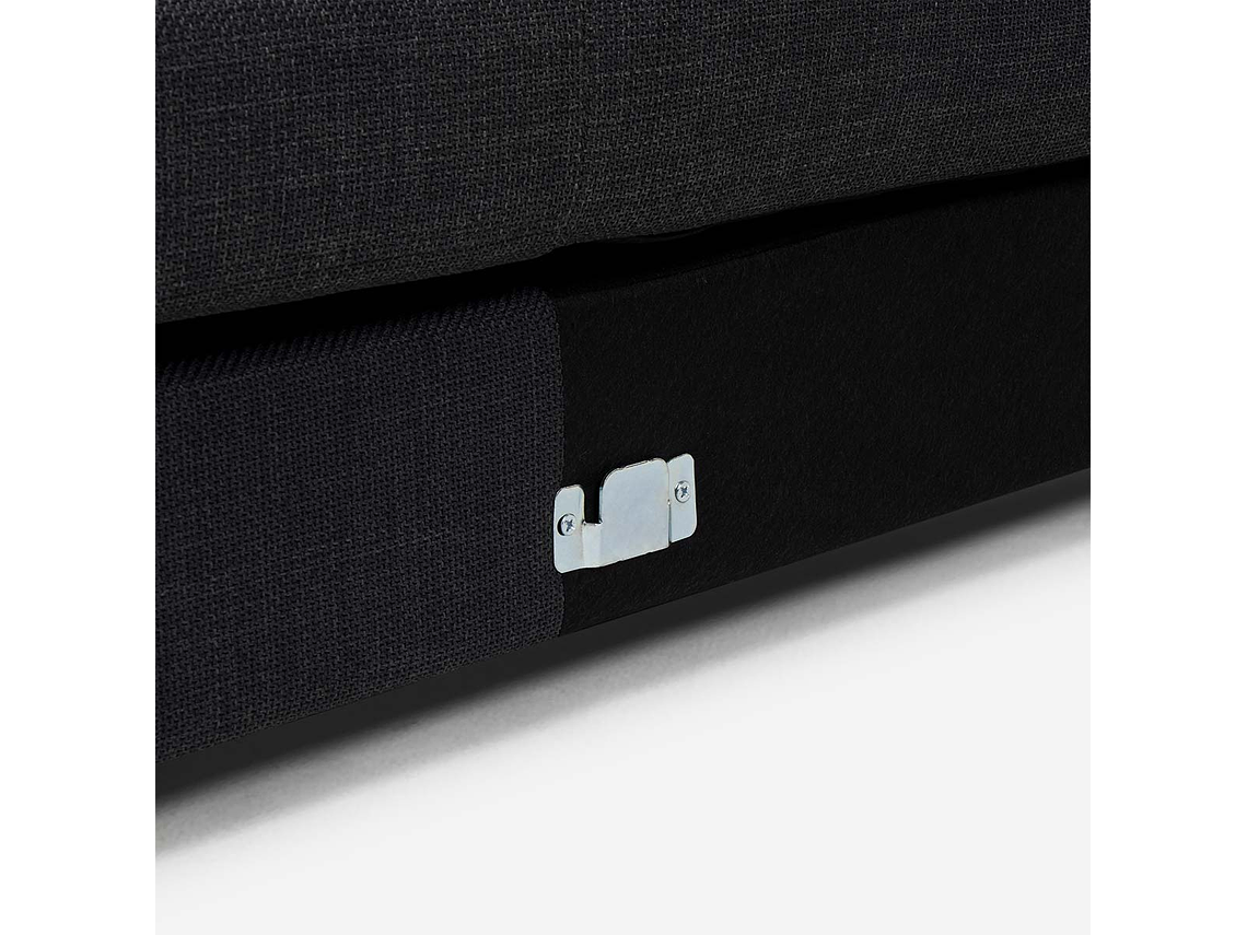 SOFÁ SECCIONAL DERECHO SOROA SMALL TELA CHARCOAL 5