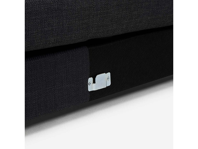 SOFÁ SECCIONAL DERECHO SOROA SMALL TELA CHARCOAL 5