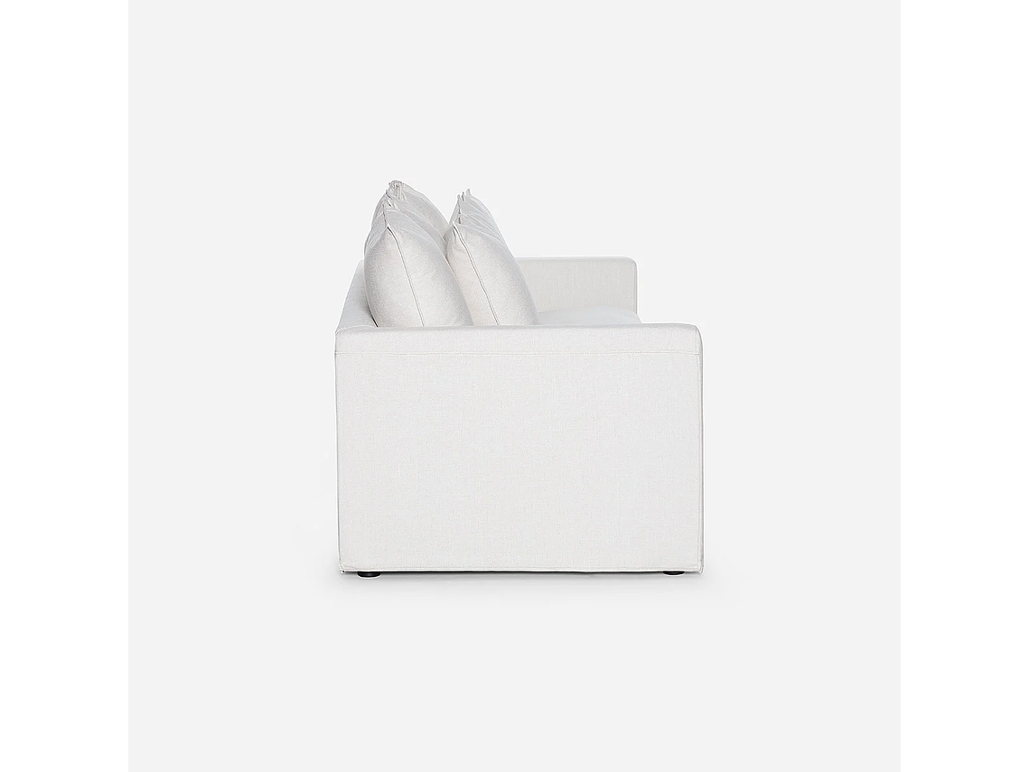 SOFÁ ROSEN 3 CUERPOS / TABLERO TERCIADO MARFIL GABON TELA 3