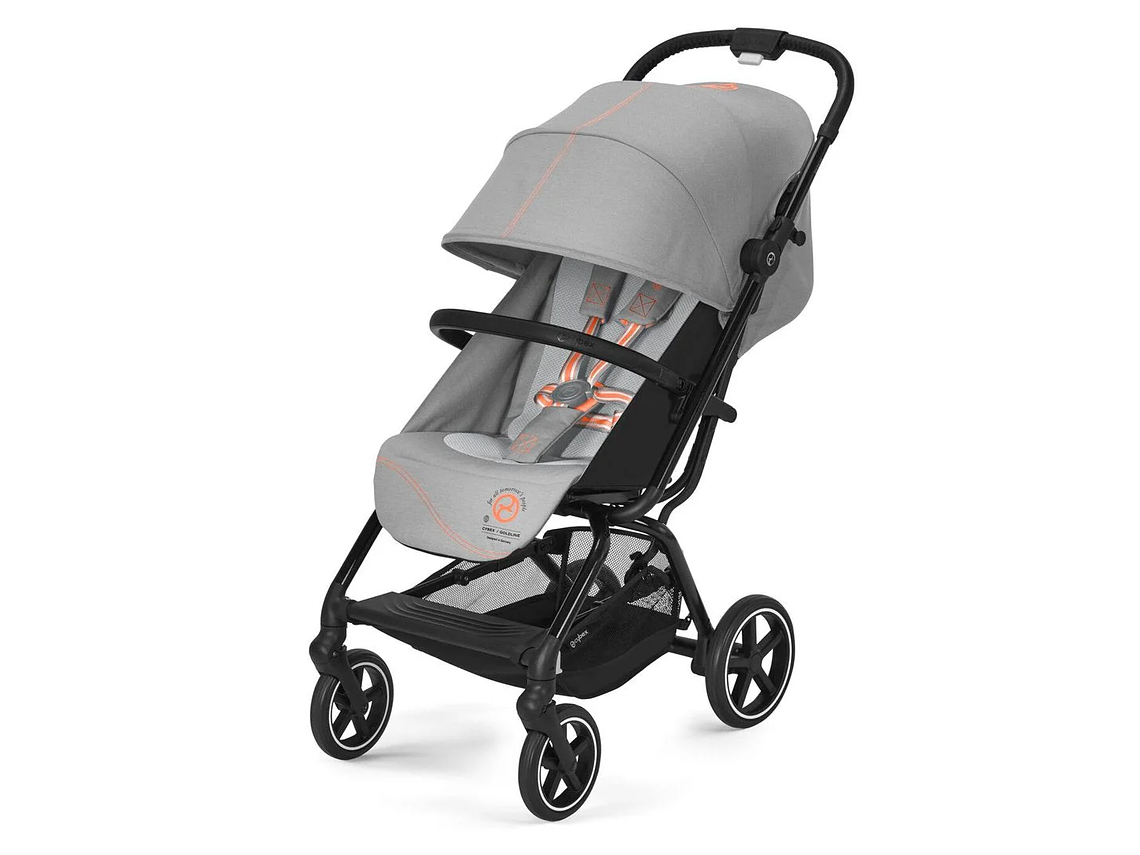 COCHE TRAVEL SYSTEM EEZY S PLUS V3 BLK GREY+ATON B2+BASE 4