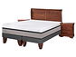 JUEGO DE DORMITORIO CIC CAMA EUROPEA BALANCE KING + MADERAS MIRO - Miniatura 2