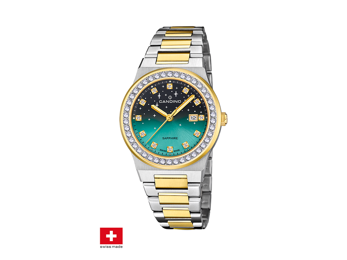 RELOJ C4750/2 CANDINO SWISS VERDE MUJER GENTS SPORT 1