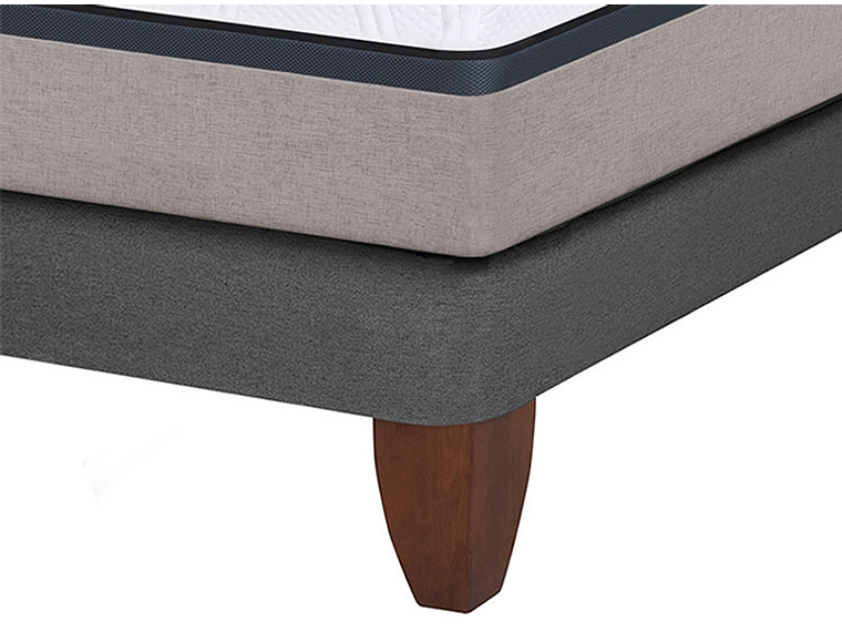 JUEGO DE DORMITORIO CIC CAMA EUROPEA BALANCE KING + MADERAS MIRO 3