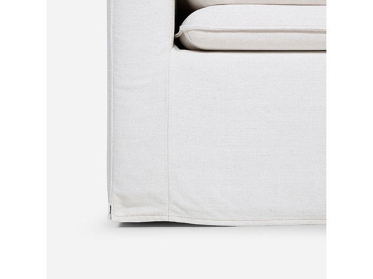 SOFÁ ROSEN 3 CUERPOS / TABLERO TERCIADO MARFIL GABON TELA 5