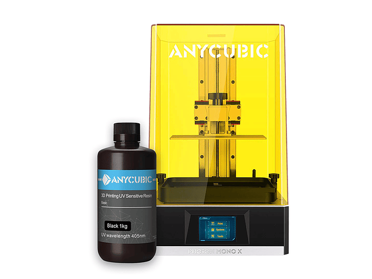IMPRESORA 3D ANYCUBIC PHOTON MONO X + RESINA UV GRIS 1