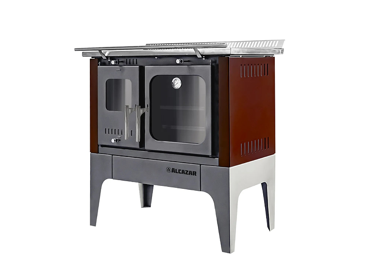 COCINA A LEÑA ALCAZAR EUROPEA S800 BURDEO 3
