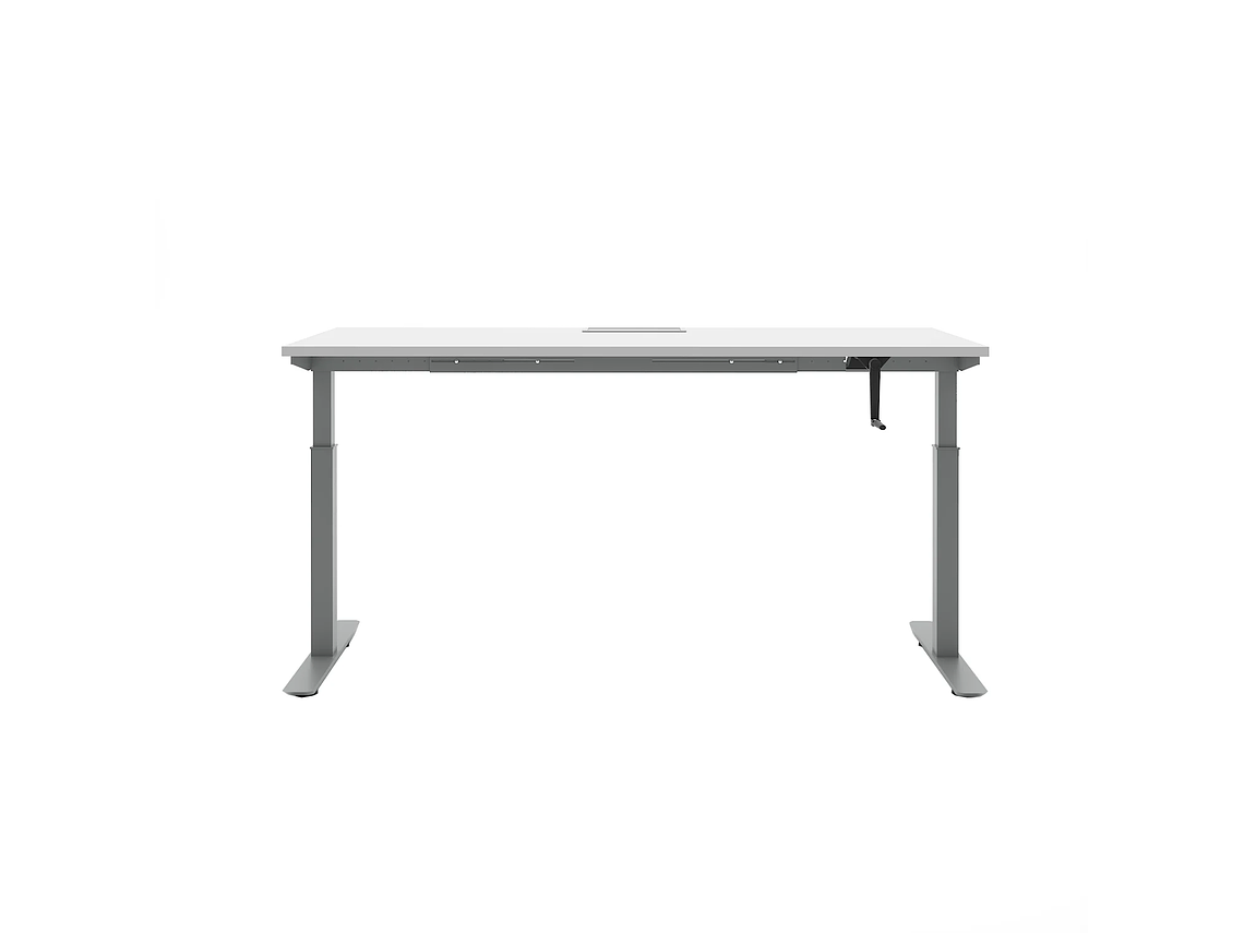 ESCRITORIO NEO AJUSTABLE CON PASACABLES 180X70 2