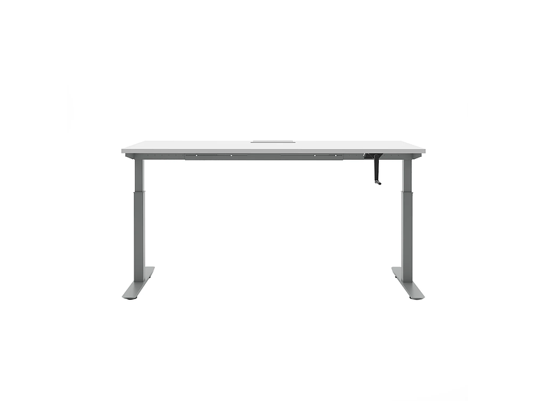 ESCRITORIO NEO AJUSTABLE CON PASACABLES 180X70 2