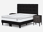 CAMA EUROPEA NEO PLUS KING + MUEBLES ISSEY GRAFITO - Miniatura 2