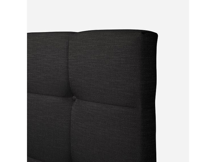 CAMA EUROPEA NEO PLUS KING + MUEBLES ISSEY GRAFITO 3