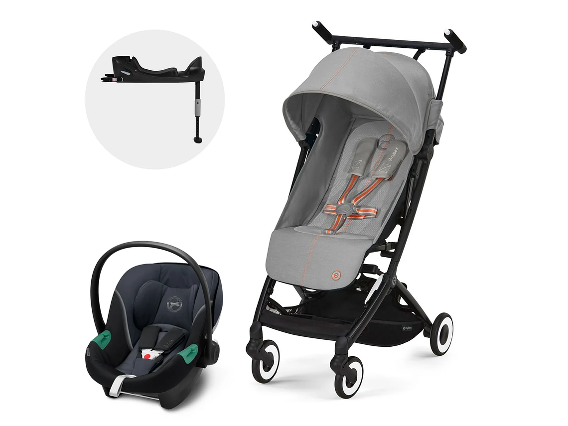 COCHE TRAVEL SYSTEM LIBELLE LG + ATON S2 + BASE 1