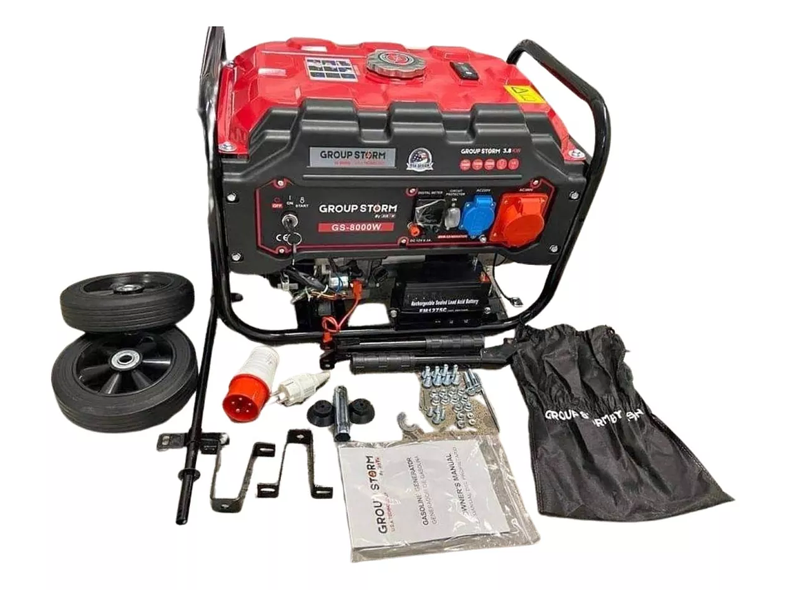 GENERADOR 3800WATTS PARTIDA ELECTRICA - CONTROL REMOTO - 1