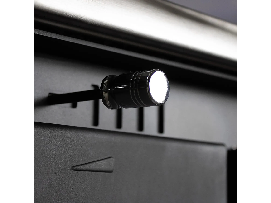 COCINA A LEÑA ALCAZAR EUROPEA S800 GRIS 8