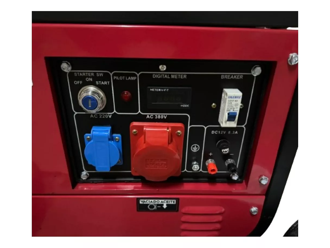 GENERADOR 3800WATTS PARTIDA ELECTRICA - CONTROL REMOTO - 2