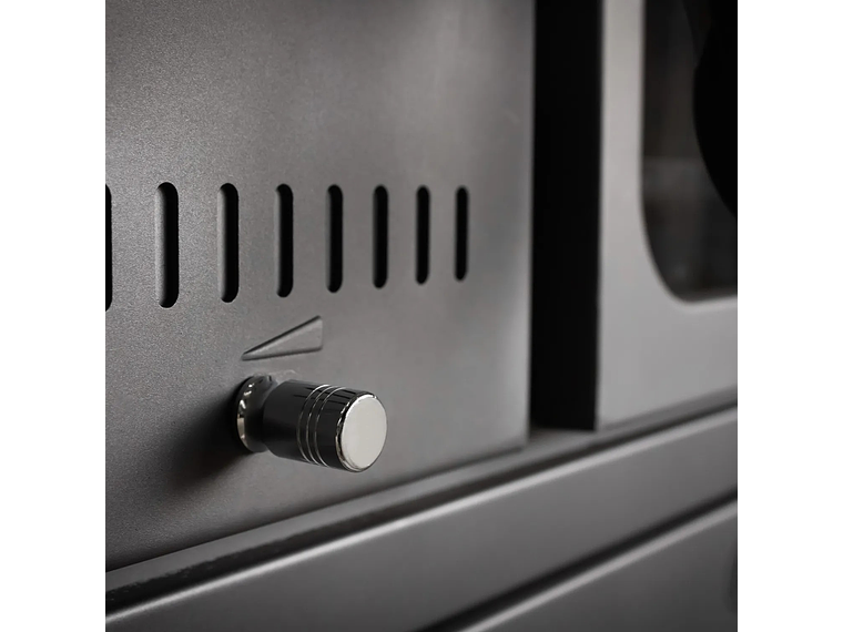 COCINA A LEÑA ALCAZAR EUROPEA S800 GRIS 9