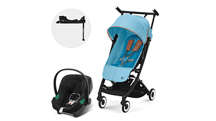 COCHE TRAVEL SYSTEM LIBELLE B.BLUE + ATON B2 + BASE